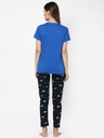 evolove Prism Pink Round Neck Watermelon print Women's (Pajama set), (Prism Pink &amp; Cameo Green)
