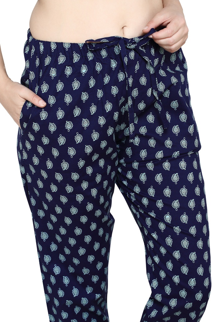 evolove Women's Hosiery Cotton Printed Pajama set (nightsuit set)  of any design (Pyjama Set