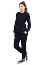 evolove Navy Women's 100% cotton Tracksuit (Night Suit)- super comfortable