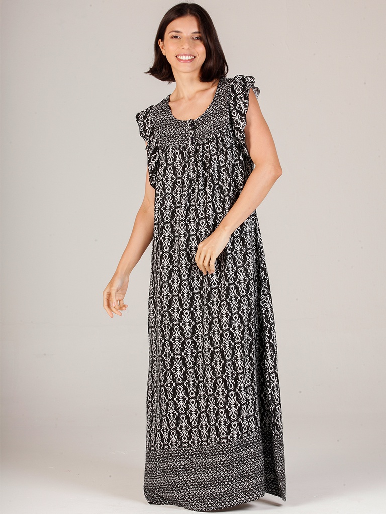 Long Night Gown Rayon 