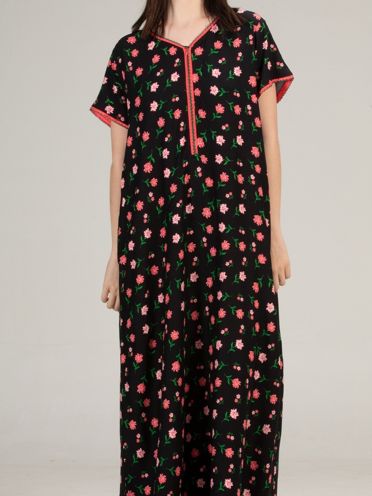 Long Night Gown Rayon 