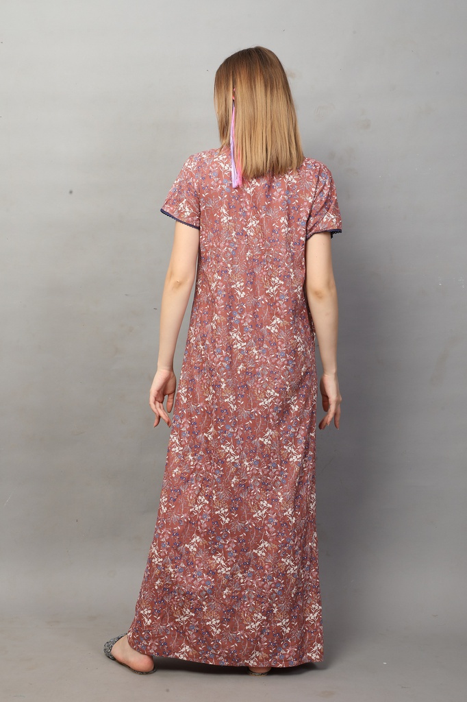 Long Night Gown Rayon 