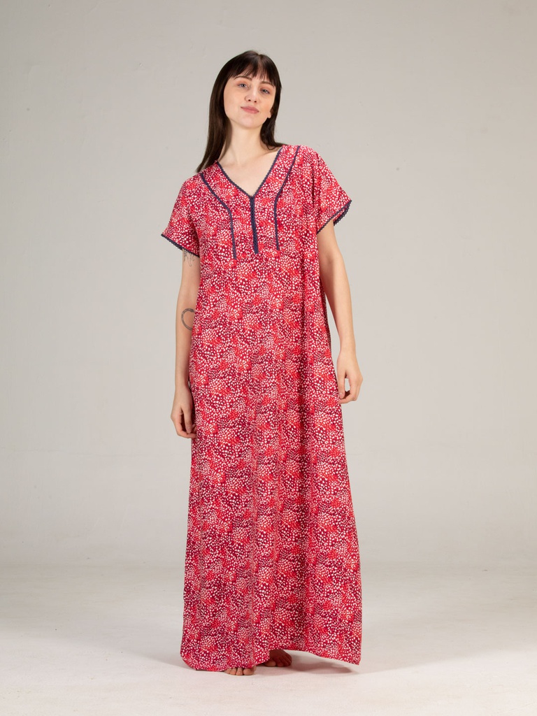 Long Night Gown Rayon 