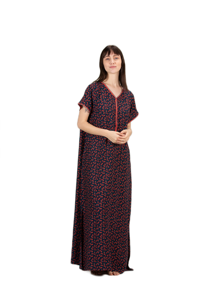 Long Night Gown Rayon 