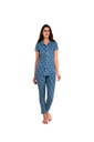 evolove Women's 100% Cotton Shirt &amp; Pajama Nightsuit set - Loungewear ,Best fit ,Our most comfortable ,pajama set ,super soft fabric