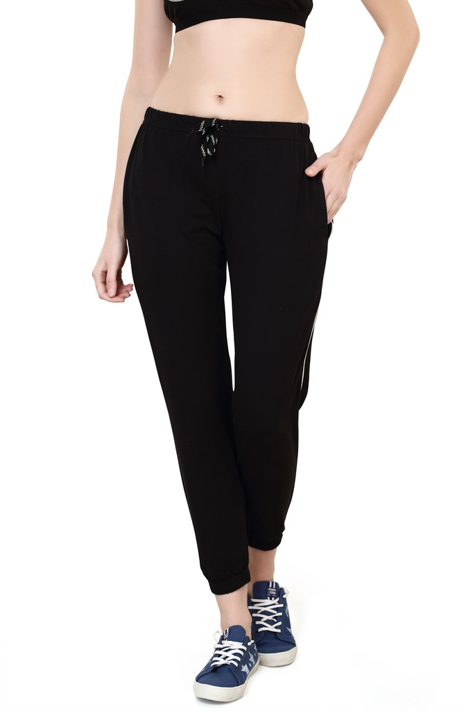evolove Women's Jogger Stretchable Casual Trousers Ladies/Girls