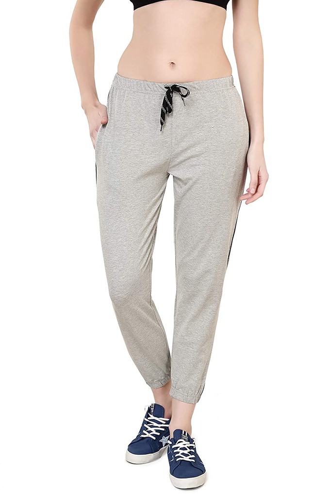 evolove Women's Jogger Stretchable Casual Trousers Ladies/Girls